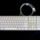 Illustration for article titled iMac Ultra-thin Metal Keyboard Images May Show Dashboard, Media Icons
